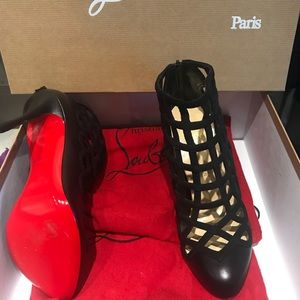 Cajaboot 100 nappa shiny/veau velours